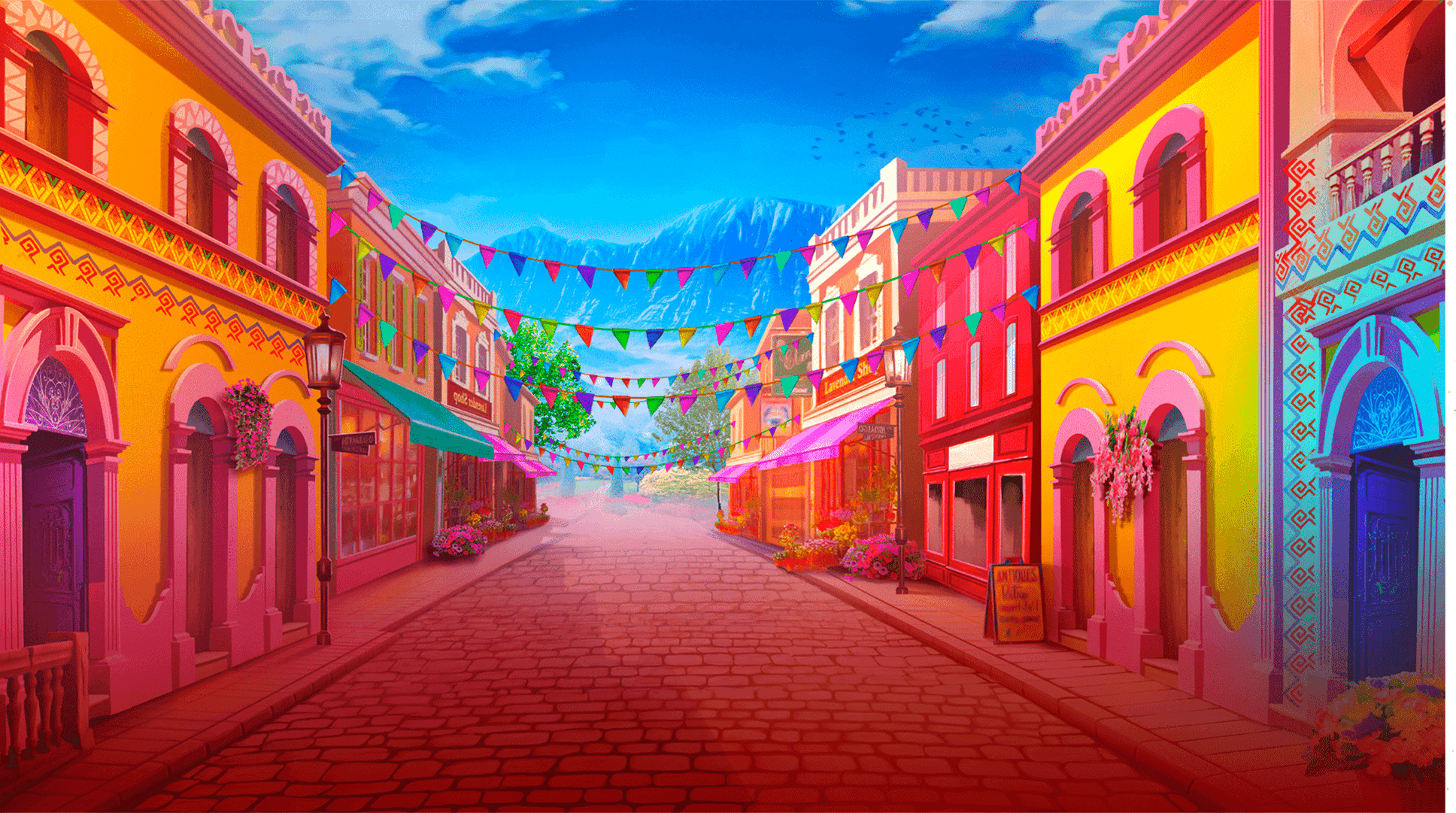 Hot Fiesta Background